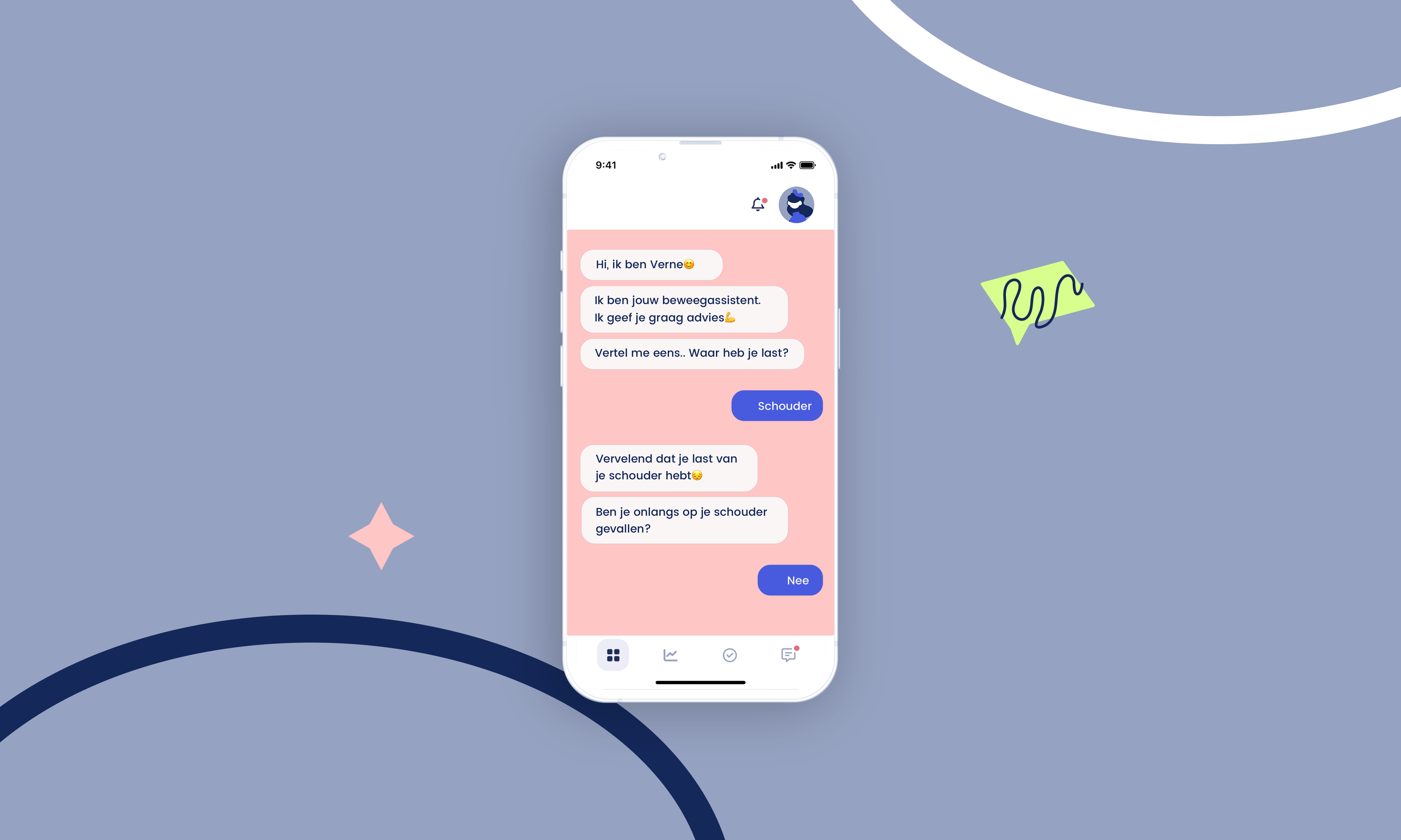 Triagetool (diagnosetool) voor fysiotherapeuten - Verne Health 
